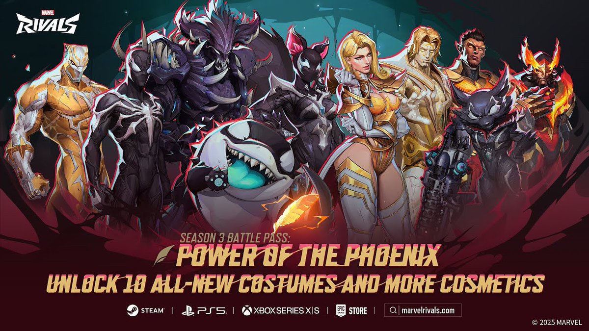 Spartan_Tano's tweet photo. 🔥more #MarvelRivals battlepass giveaways!🔥

Season 3.5 has kicked off and you can get your hands on these awesome skins! so to enter - 
➡️Follow @Spartan_Tano 
➡️Like AND Retweet this post! 

Winner announced on 22nd August!🏆 https://t.co/THZAfuSsG8