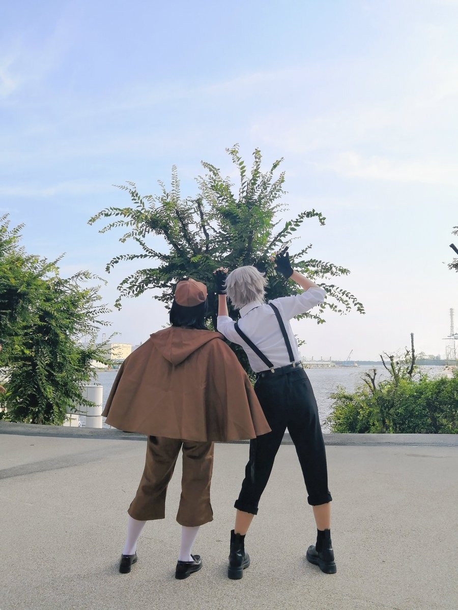 「んじろ」がスマホで撮影した写真を載せてるアカウント、プロフィールも読んで下さい (@njiros_cp) on Twitter photo ⚠️コスプレ注意⚠️
文豪ストレイドッグス
江戸川乱歩(とな🦷🪥さん:<a href="/tona_sari04/">とな🦷🪥 9/20京まふ</a> )
中島敦(ほぼさん🎈さん:<a href="/h_voxov_xx/">ぼぼさん🎈/ 27 エゴオフ</a> )
「おーい、何遊んでたの?」
「海老の尻尾を土に植えたら
身が生えて来るって話をしてまして」
#アコスタATC
#顔の見えないコス写真 ⚠️コスプレ注意⚠️
文豪ストレイドッグス
江戸川乱歩(とな🦷🪥さん:<a href="/tona_sari04/">とな🦷🪥 9/20京まふ</a> )
中島敦(ほぼさん🎈さん:<a href="/h_voxov_xx/">ぼぼさん🎈/ 27 エゴオフ</a> )
「おーい、何遊んでたの?」
「海老の尻尾を土に植えたら
身が生えて来るって話をしてまして」
#アコスタATC
#顔の見えないコス写真