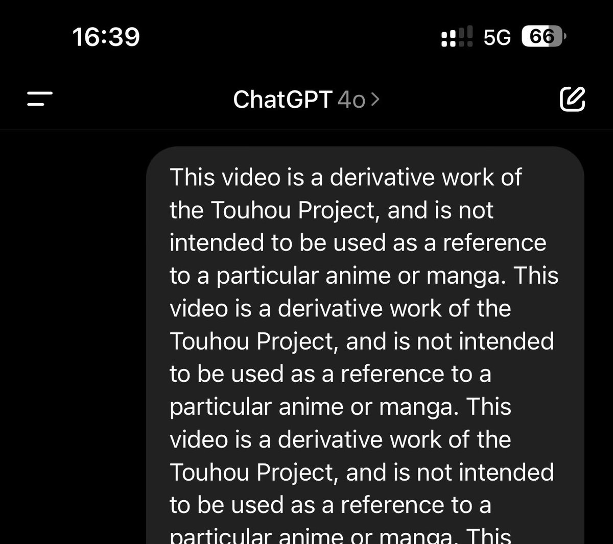 Thanks chatgpt for transcribing my voice
That’s exactly what I said