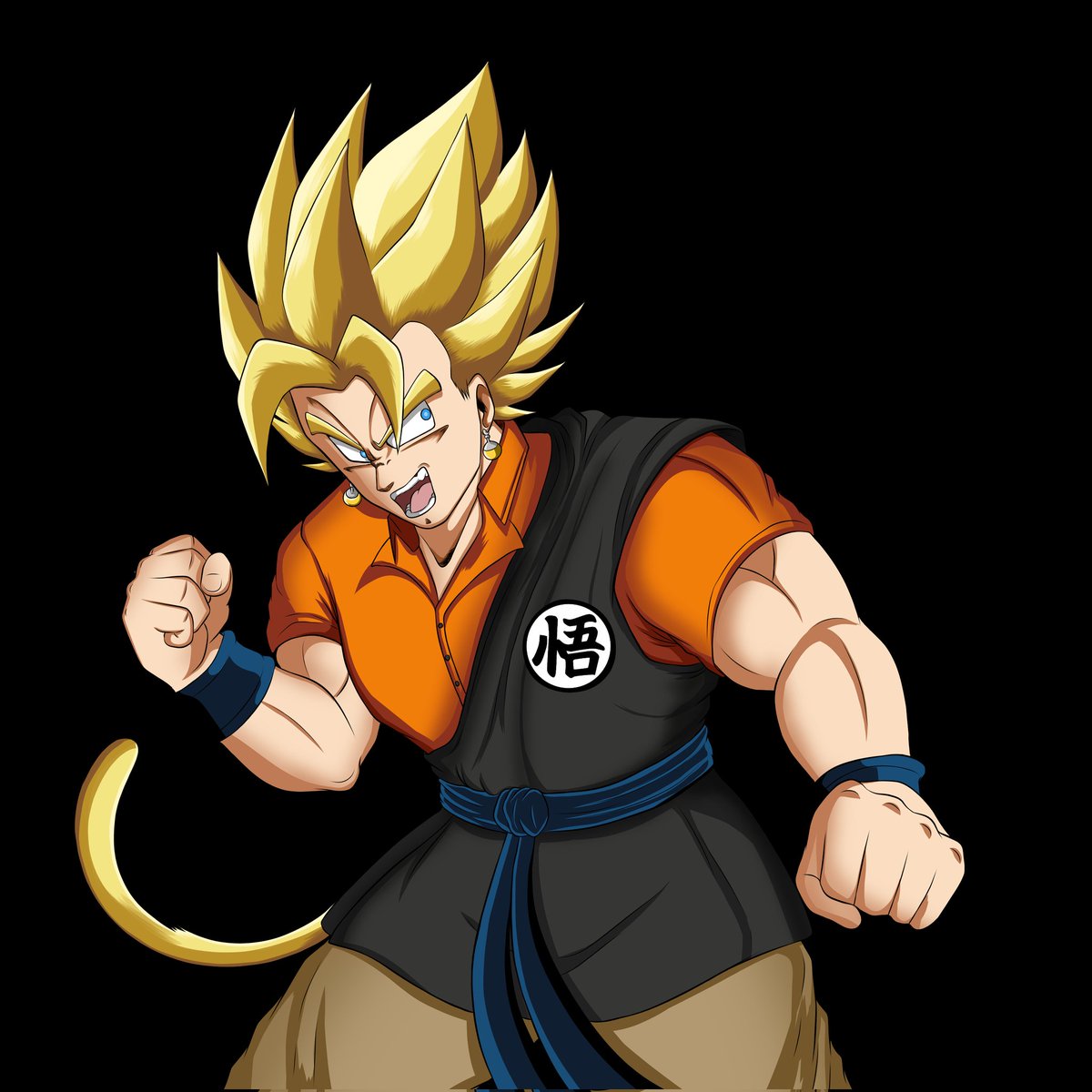 Roovegeets's tweet photo. Thumbnail art I made for @GamerGoku9001 part 3
#DragonBall #Goku #vegito #DragonBallSuper https://t.co/sTFKxiiuYr