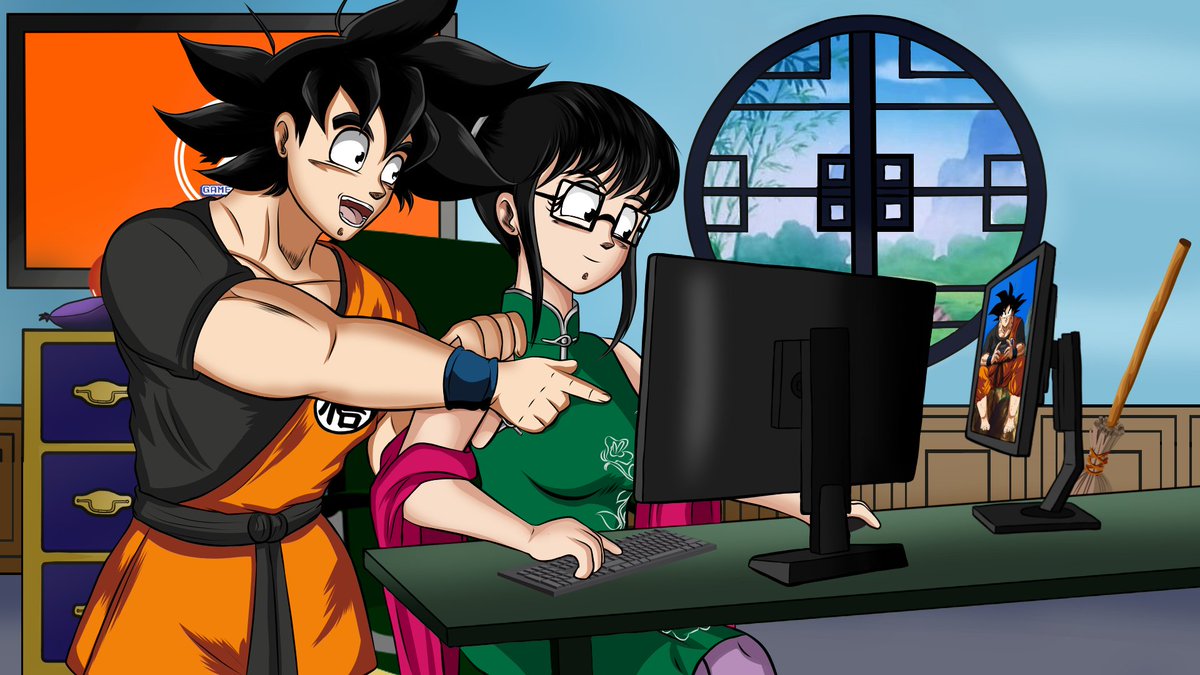 Roovegeets's tweet photo. Thumbnail art I made for @GamerGoku9001 part 3
#DragonBall #Goku #vegito #DragonBallSuper https://t.co/sTFKxiiuYr