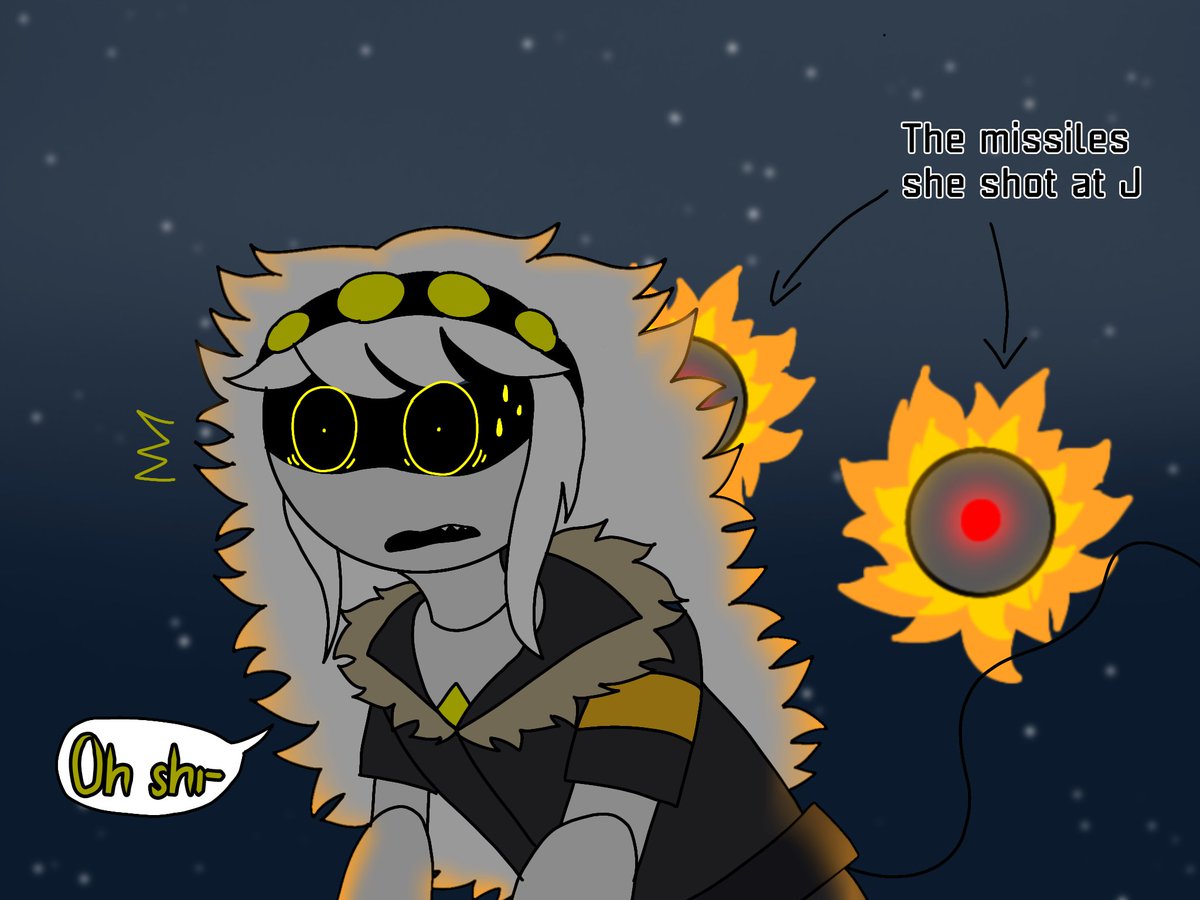 ChibipieKagane's tweet photo. N-Sanity GB AU - N's Shots Backfire on Her (Redraw)

Drew a scene where Fem N was getting up after Male J tripped her in order to escape her grasp, she was pissed but realized too late that the missiles came back with her own the way

#murderdrones #genderbend #nsanity https://t.co/yi3rsyUoID