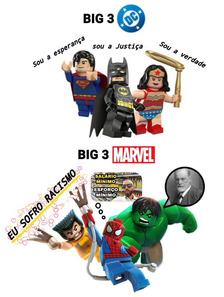 Marvel big 3 BE LIKE: