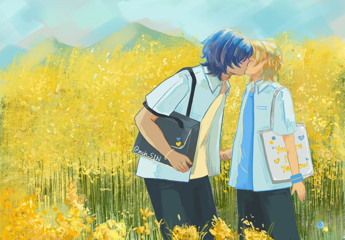 Ratio remembered their first kiss like it was a painting.

#ratiorine #aventurine #DrRatio