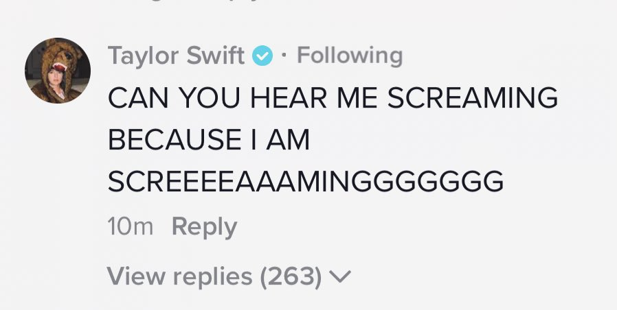 the way she makes a whole fandom panic bc of two simple posts