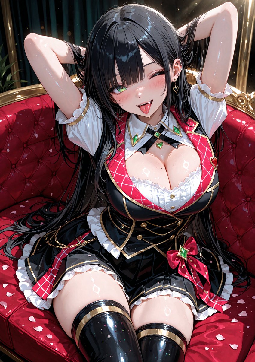 いたずらしちゃおうかな♡
Maybe I’ll be a little naughty ♡
#AIart #AIイラスト