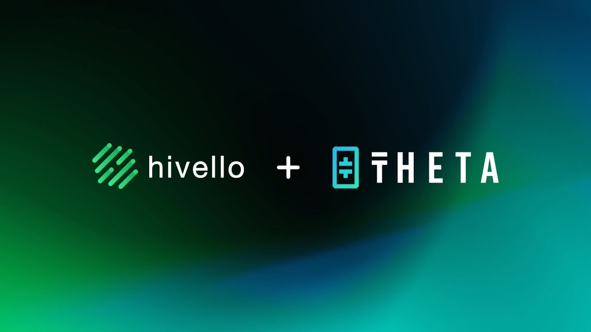 Hivello Official (@hivelloofficial) on Twitter photo As you might know, we have recently integrated our 11th DePIN network, <a href="/Theta_Network/">Theta Network</a>, a leading decentralized infrastructure for video, AI, and entertainment. π§βπ»
You can now read a little more here ππ
hivello.com/news/hivello-aβ¦
This integration is designed to boost user As you might know, we have recently integrated our 11th DePIN network, <a href="/Theta_Network/">Theta Network</a>, a leading decentralized infrastructure for video, AI, and entertainment. π§βπ»
You can now read a little more here ππ
hivello.com/news/hivello-aβ¦
This integration is designed to boost user