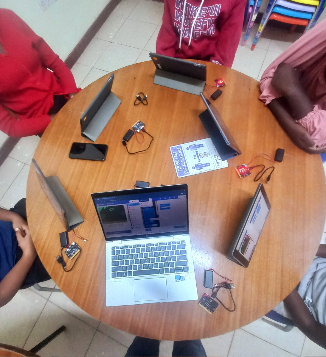 oursomo's tweet photo. We are kicking off our Holiday Robotics Program in #Kisumu today, where students will learn how to build robots, explore AI, and have fun with technology. They will be putting their creativity to the test and learning valuable skills for the future. https://t.co/rSaoXKBx0J
