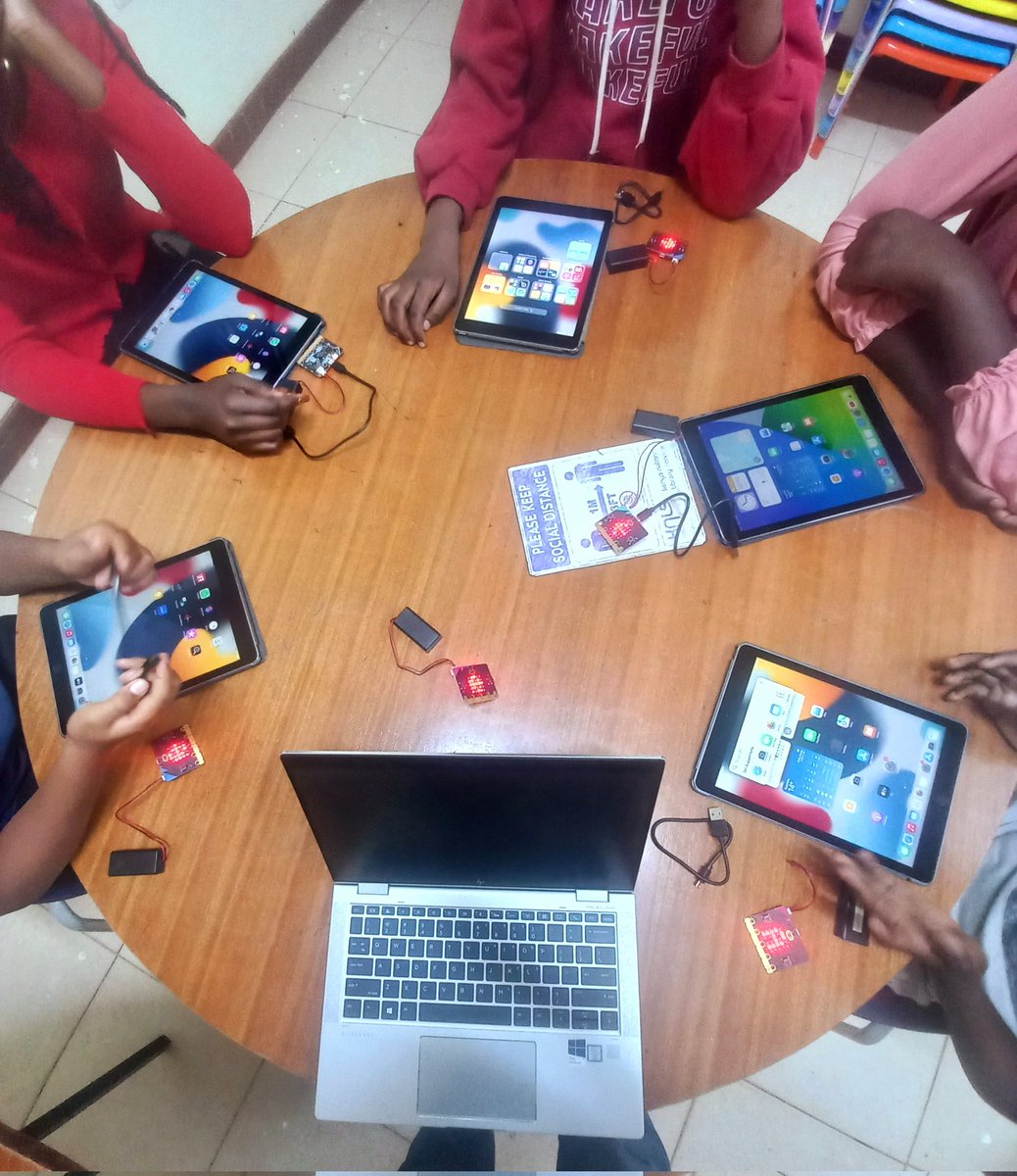 oursomo's tweet photo. We are kicking off our Holiday Robotics Program in #Kisumu today, where students will learn how to build robots, explore AI, and have fun with technology. They will be putting their creativity to the test and learning valuable skills for the future. https://t.co/rSaoXKBx0J