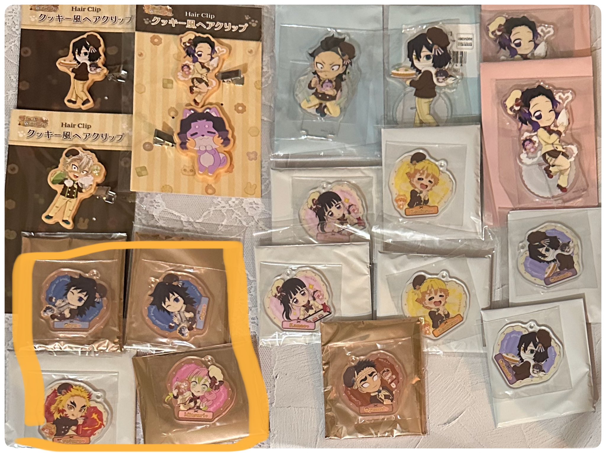煉獄杏寿郎 バレンタイン＆ホワイトデー アクスタ アクコ ポスカ ヘアクリップ 煉獄杏寿郎 バレンタイン＆ホワイトデー アクスタ アクコ ポスカ