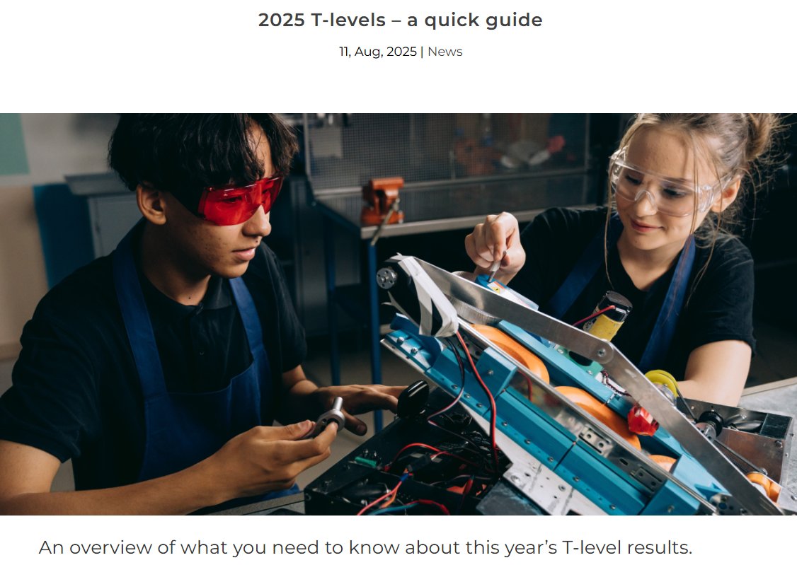 Kat Cauchiππππ¦π°π» (@k_cauchi) on Twitter photo '2025 T-levels β a quick guide'. In #RISEEduMag, we give an overview of what you need to know about this years #TLevel results. riseedumag.com/2025-t-levels-β¦ #Assessments #VocationalCourses #Results #Qualifications <a href="/TechHeaddd/">TechHeaddd | Tech writer</a> <a href="/NetSupportGroup/">NetSupport</a> '2025 T-levels β a quick guide'. In #RISEEduMag, we give an overview of what you need to know about this years #TLevel results. riseedumag.com/2025-t-levels-β¦ #Assessments #VocationalCourses #Results #Qualifications <a href="/TechHeaddd/">TechHeaddd | Tech writer</a> <a href="/NetSupportGroup/">NetSupport</a>