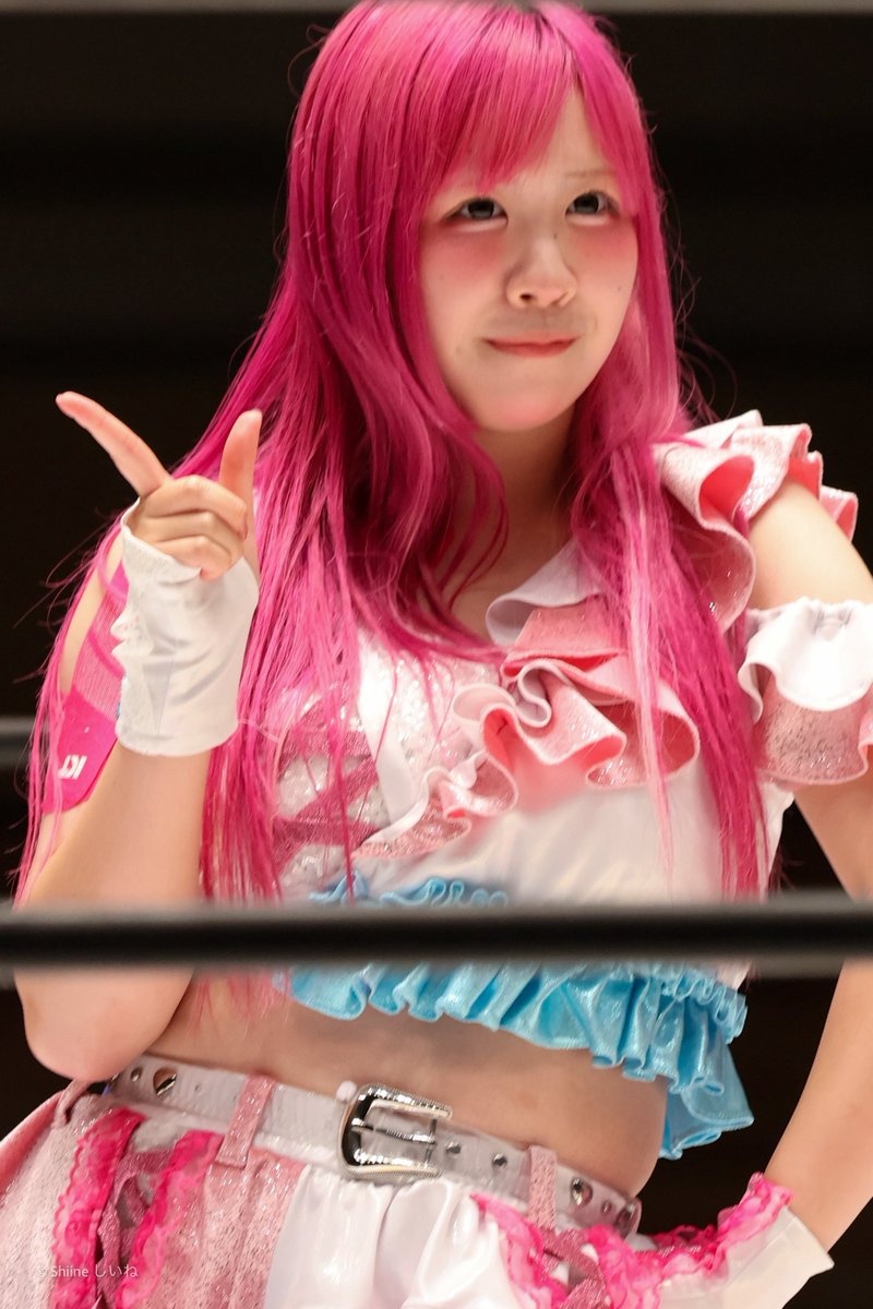 smile_slimeDQ's tweet image. たぶん、完全初見だったしのせ愛梨紗さん
ミサさんと同じでピンク率高い

#wavepro
#しのせ愛梨紗 選手
2025.8.10 WAVE  後楽園ホール