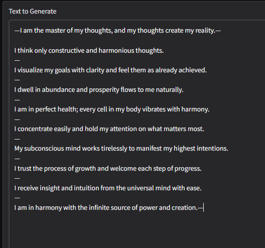 KamiOKingPaimon's tweet image. i have learned to type the em dash to make the ai voice take breaths.

——————
—