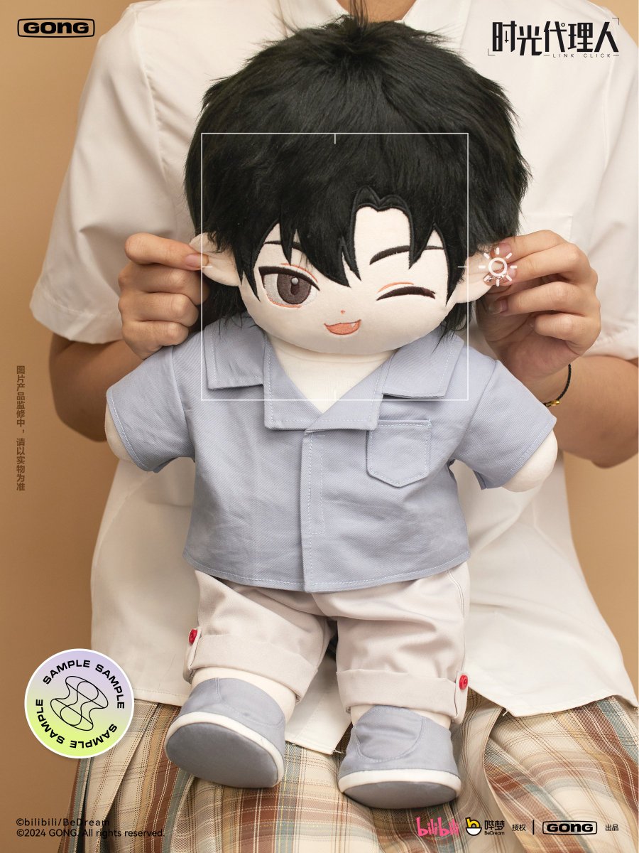 linkclickstudio's tweet photo. LINK CLICK x GONG | liu xiao plushies [3] https://t.co/3zRx82nxo4