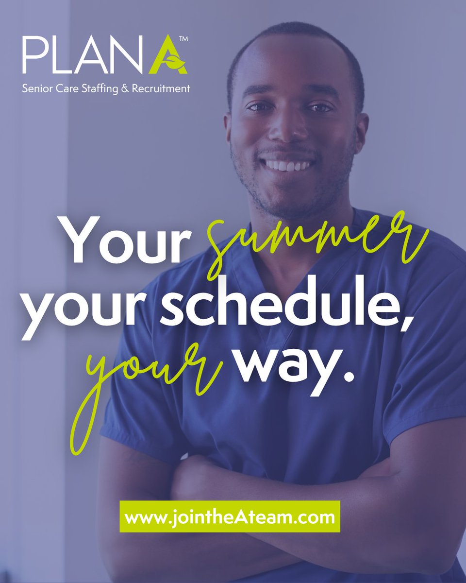 PlanALTC's tweet image. This summer is the perfect time to grow your career 🌱

At Plan A, you’ll find flexible scheduling, meaningful work, and a team that truly supports you. 

Ready to step into something new?
👉 Start here: jointheAteam.com