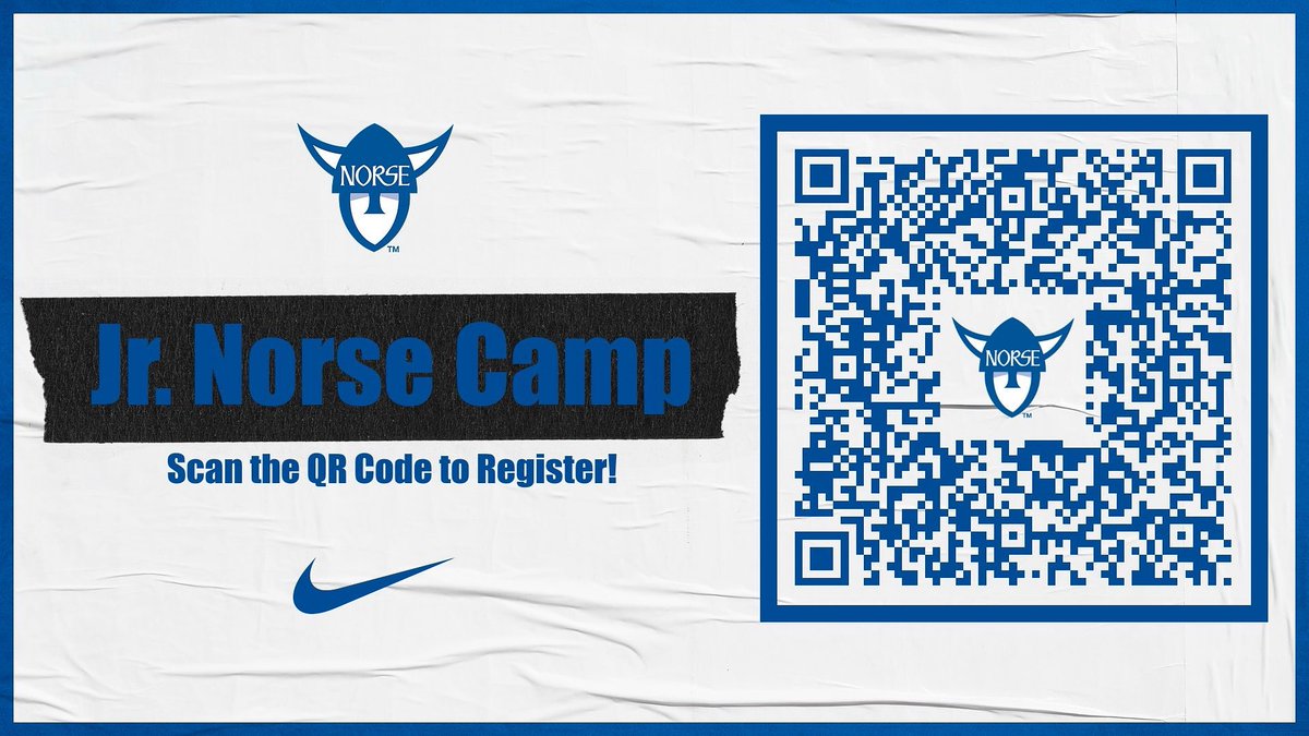 Luther College WBB (@lutherwbb) on Twitter photo It’s time to signup for Jr. Norse Camp! Each camper receives instruction, a basketball, and snacks. Scan the QR code 🤩 
Who: Girls & Boys
Where: Luther College Gerdin Fieldhouse
When: Tuesdays 6:15-7:30pm
Dates: September 23rd & 30th | October 7th & 14th
Cost: $80 It’s time to signup for Jr. Norse Camp! Each camper receives instruction, a basketball, and snacks. Scan the QR code 🤩 
Who: Girls & Boys
Where: Luther College Gerdin Fieldhouse
When: Tuesdays 6:15-7:30pm
Dates: September 23rd & 30th | October 7th & 14th
Cost: $80
