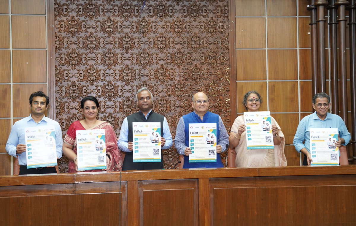 IIMB, through <a href="/iimbxonline/">IIMBx</a>, announces the launch of the FinTech Certificate Programme for Young Professionals, designed to equip early-career professionals and students with foundational and advanced knowledge of the #FinTech ecosystem.
🚨Read more: iimb.ac.in/iimb-fintech-p…