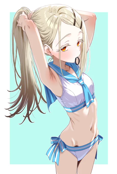 セーラーミズギポニテ広ちゃん #学マス #篠澤広