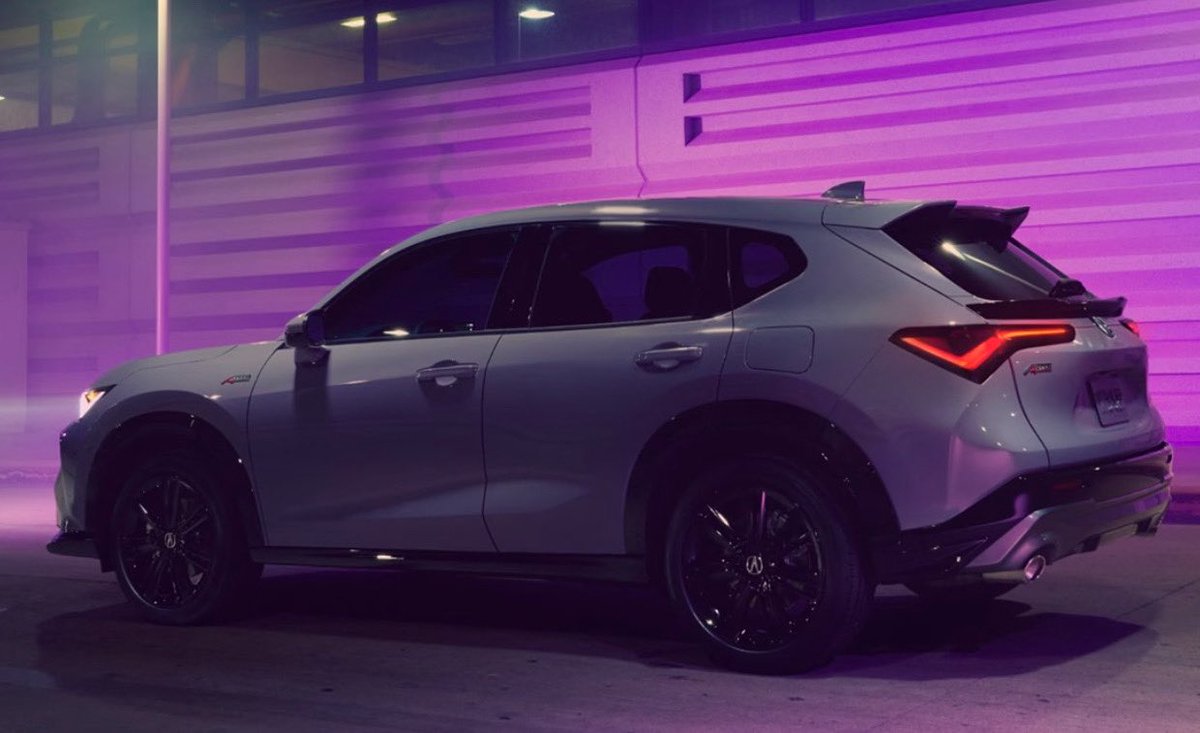 A sleek edge and striking finish #ADX 

#acura #adx #newcar #suvgoals