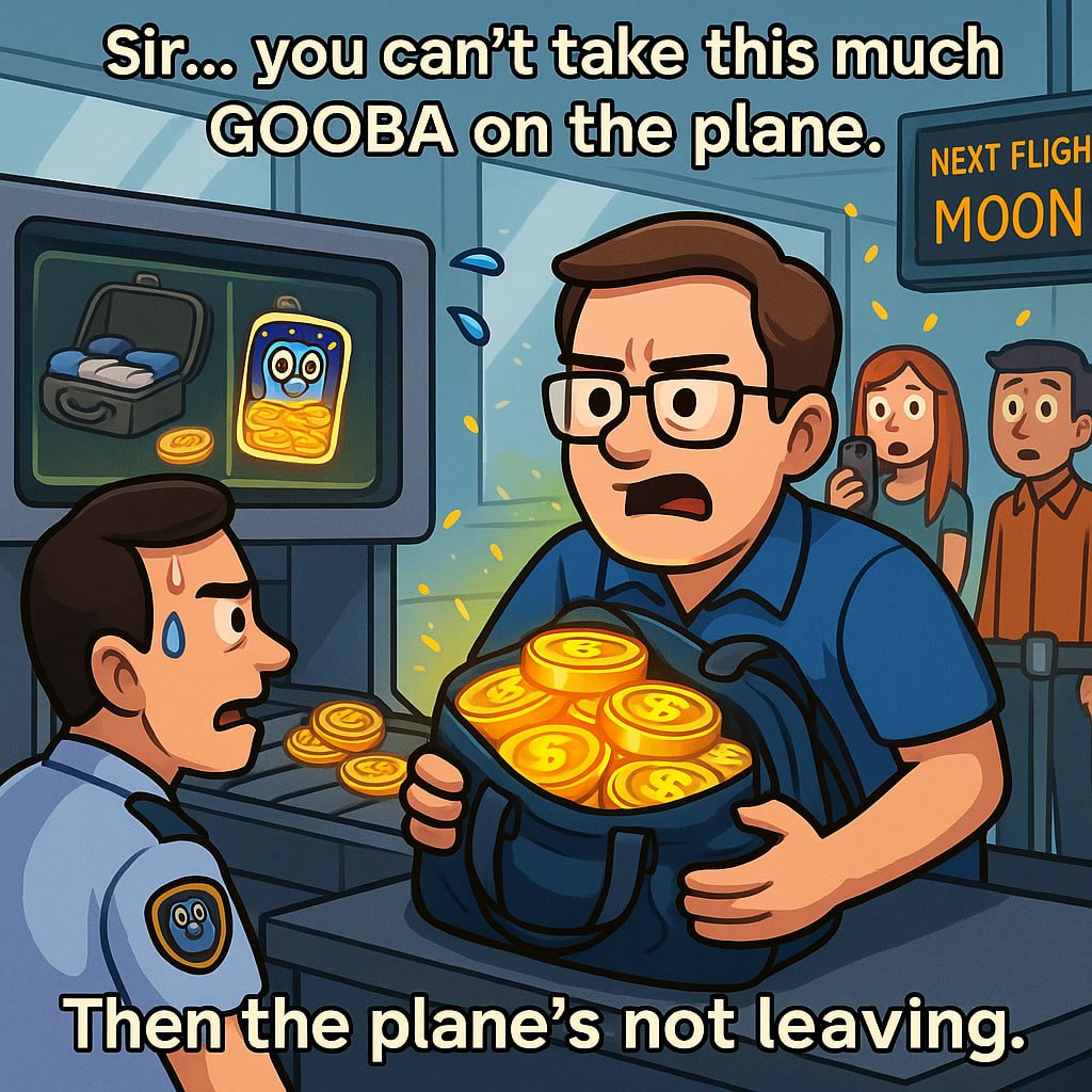 RealGoobaCoin's tweet photo. When your friend says GOOBA is ‘just another meme coin’… but you’ve seen the charts 📈🐸
#GOOBA #SlimeSeason #MoonMission https://t.co/6mGLeXesWD