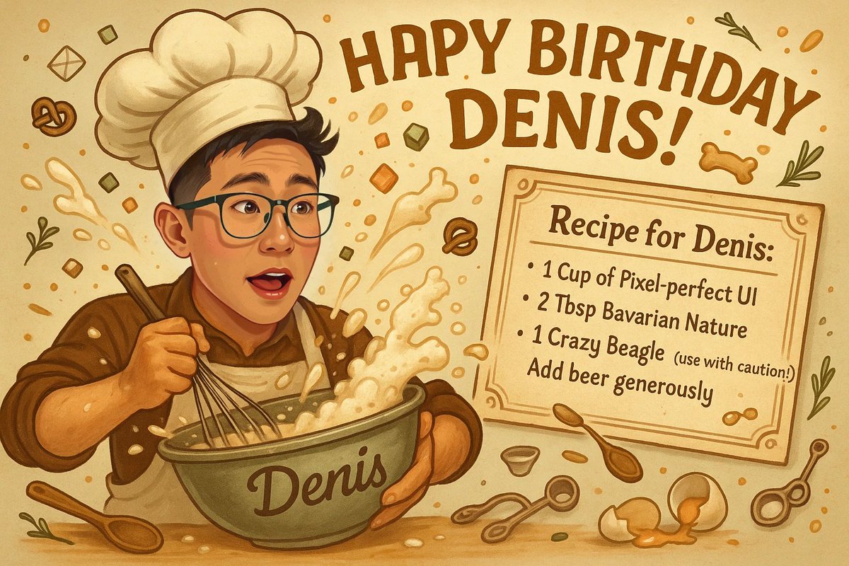 ExperiencerTim's tweet photo. celebrating the birthday of our lead designer! https://t.co/KnVpBeFqQu