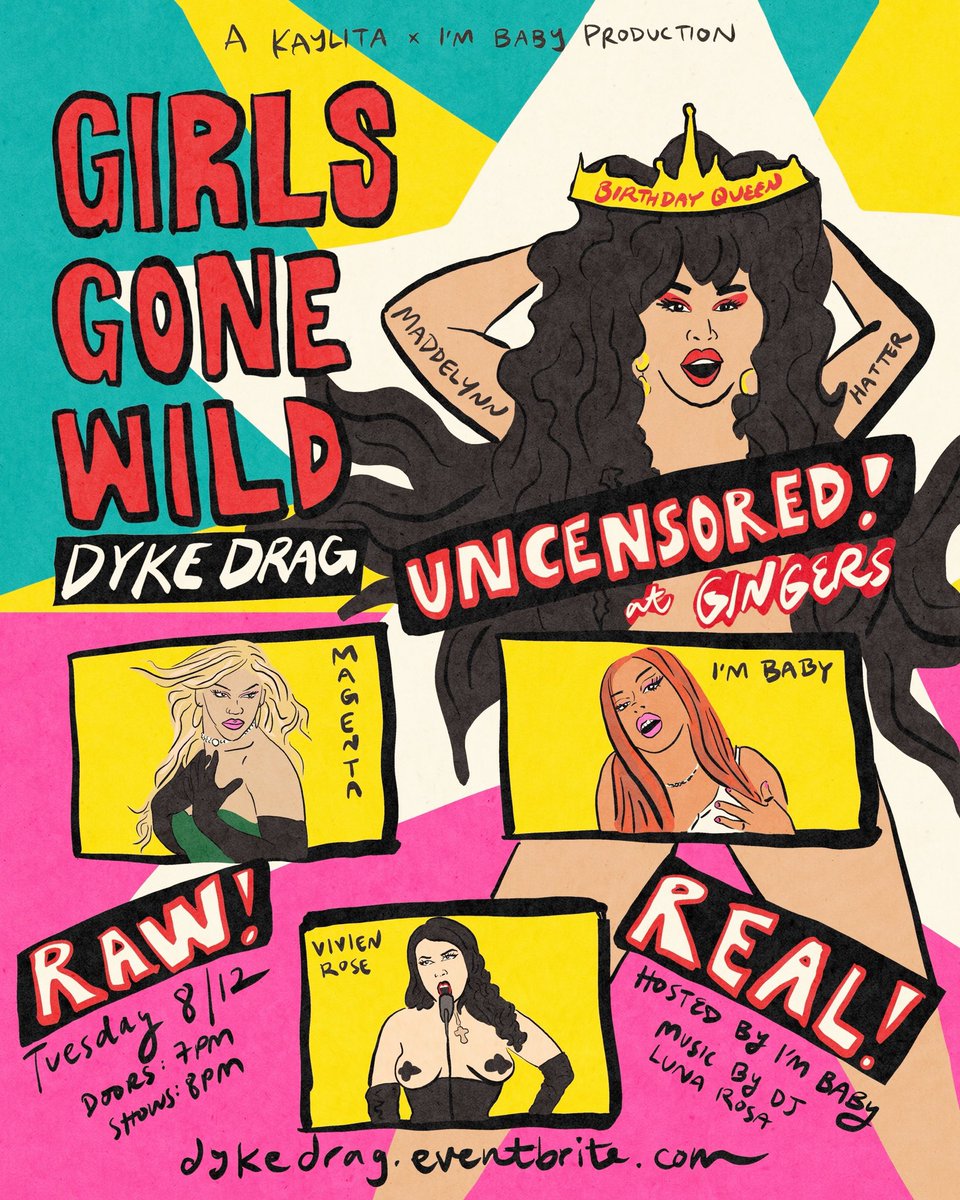 dyke drag tweet media