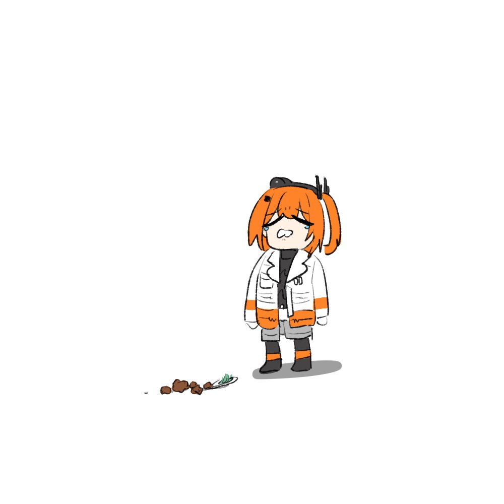 唐揚げを落とした足立