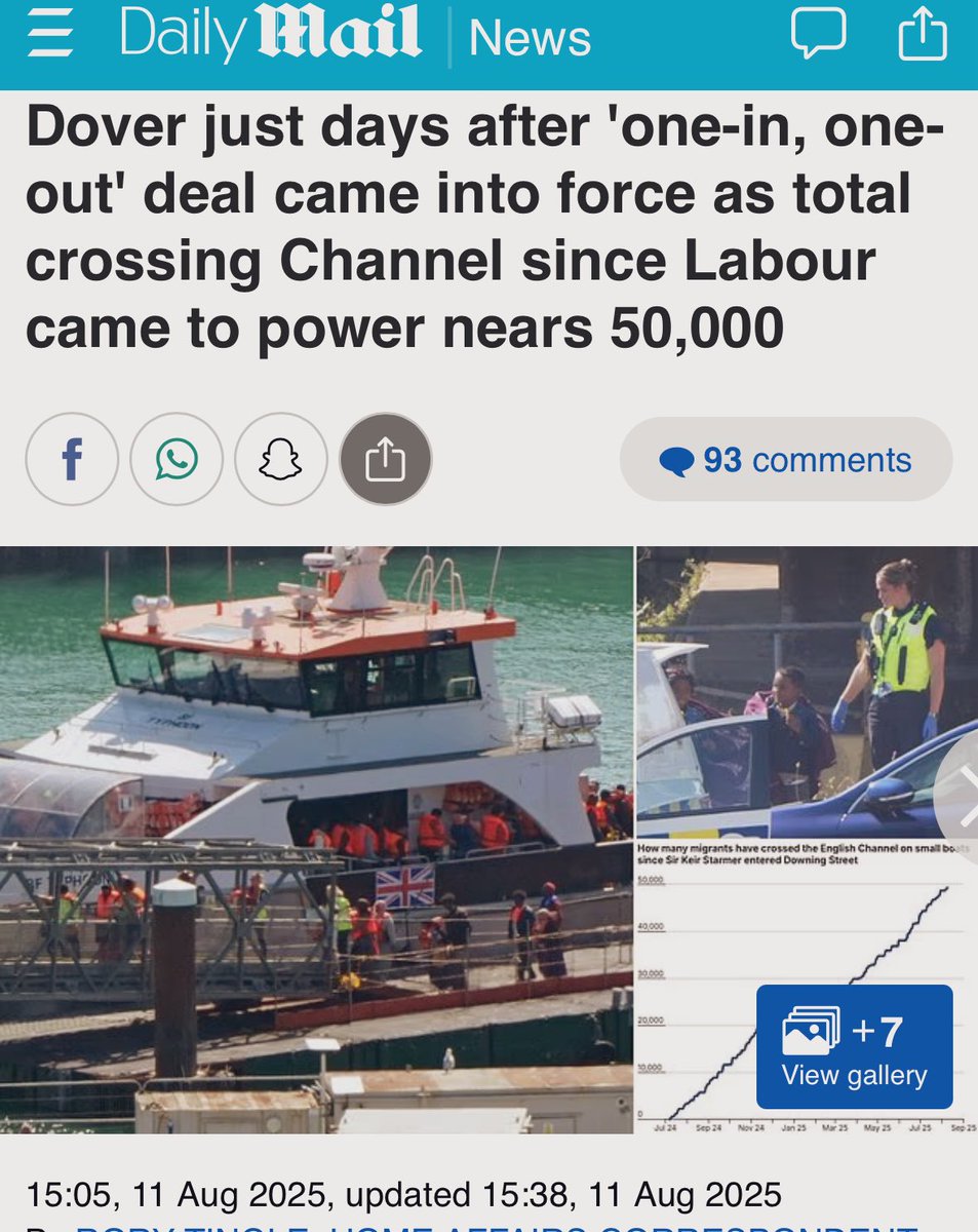 EssexPR's tweet photo. Almost 50,000 dinghy migrants have entered since @UKLabour took office a year ago…

“SMASH THE GANGS”  WAS A LIE https://t.co/O6H1R2Ycx9
