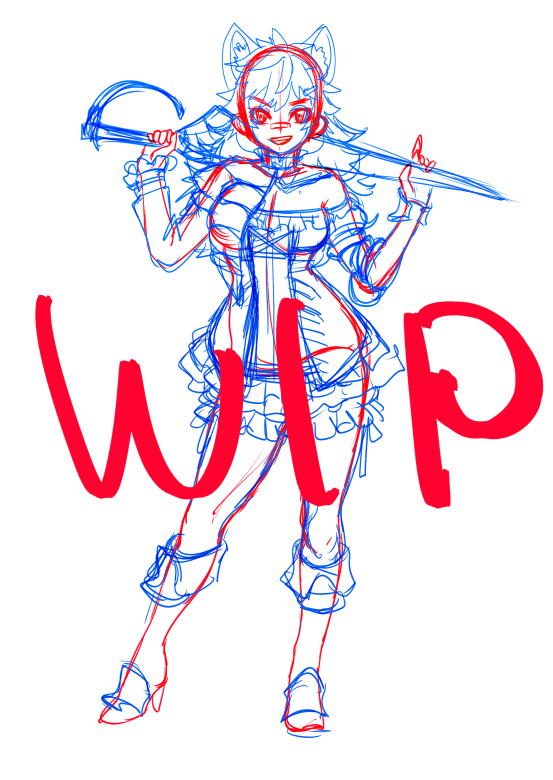 次のご依頼品のラフ