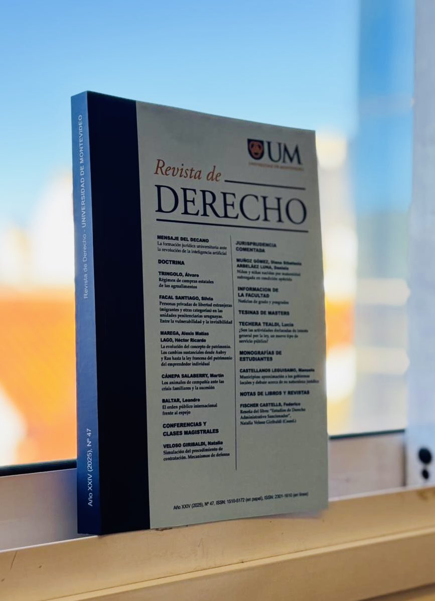 Revista Derecho UM tweet media