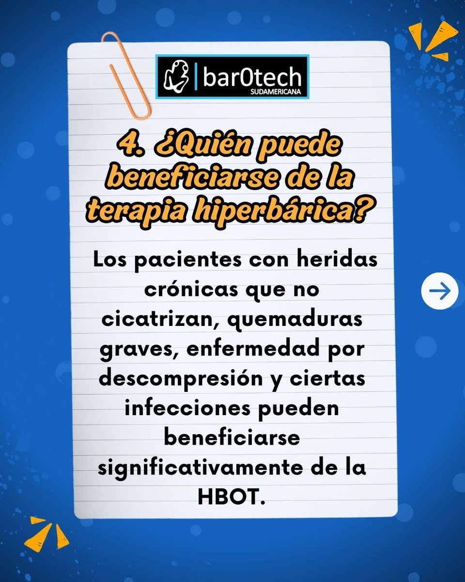 barotechsa's tweet photo. 💡 Descubrí más en nuestro post y conocé por qué nuestras cámaras hiperbáricas son sinónimo de calidad y confianza.

Para más información sobre nuestras cámaras, comunicate con nosotros: 👇

🌐 https://t.co/hSYMQYcOL3
📩 info@barotechsa.com https://t.co/0L8UCNNJAP