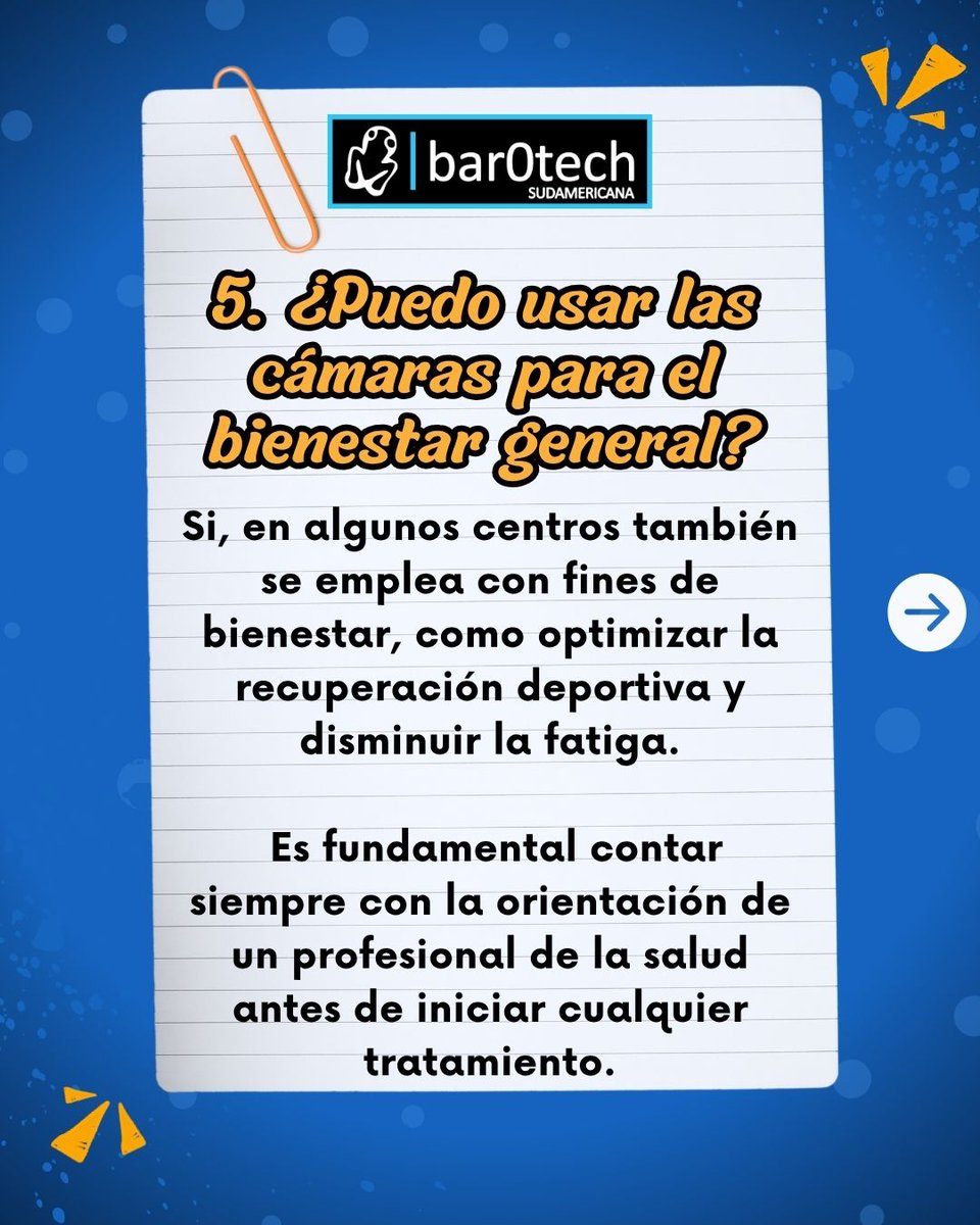 barotechsa's tweet photo. 💡 Descubrí más en nuestro post y conocé por qué nuestras cámaras hiperbáricas son sinónimo de calidad y confianza.

Para más información sobre nuestras cámaras, comunicate con nosotros: 👇

🌐 https://t.co/hSYMQYcOL3
📩 info@barotechsa.com https://t.co/0L8UCNNJAP