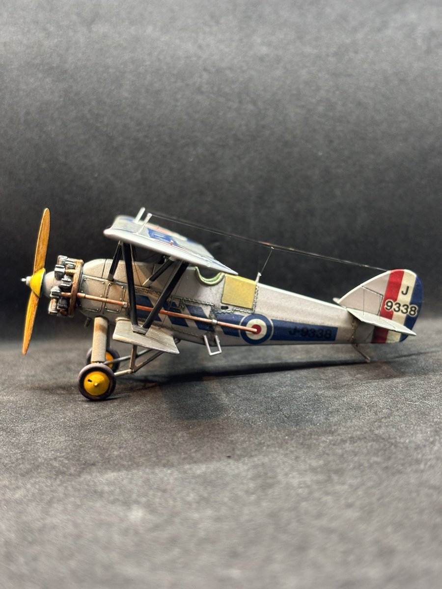 Paul Hicks hicksy.bsky.social (@paulhic80466580) on Twitter photo 1/72 Matchbox Siskin mkIIIa No. 32 Sqn
1931 - RAF Kenley.
Painted with <a href="/vallejocolors/">Acrylicos Vallejo</a> metallics and 502 oils from <a href="/AKInteractive/">AKInteractiveStudios</a> . The kit went together beautifully. Just the odd bit of detail added like the aerial posts on the wing and some cockpit detail you can’t even see! 1/72 Matchbox Siskin mkIIIa No. 32 Sqn
1931 - RAF Kenley.
Painted with <a href="/vallejocolors/">Acrylicos Vallejo</a> metallics and 502 oils from <a href="/AKInteractive/">AKInteractiveStudios</a> . The kit went together beautifully. Just the odd bit of detail added like the aerial posts on the wing and some cockpit detail you can’t even see!