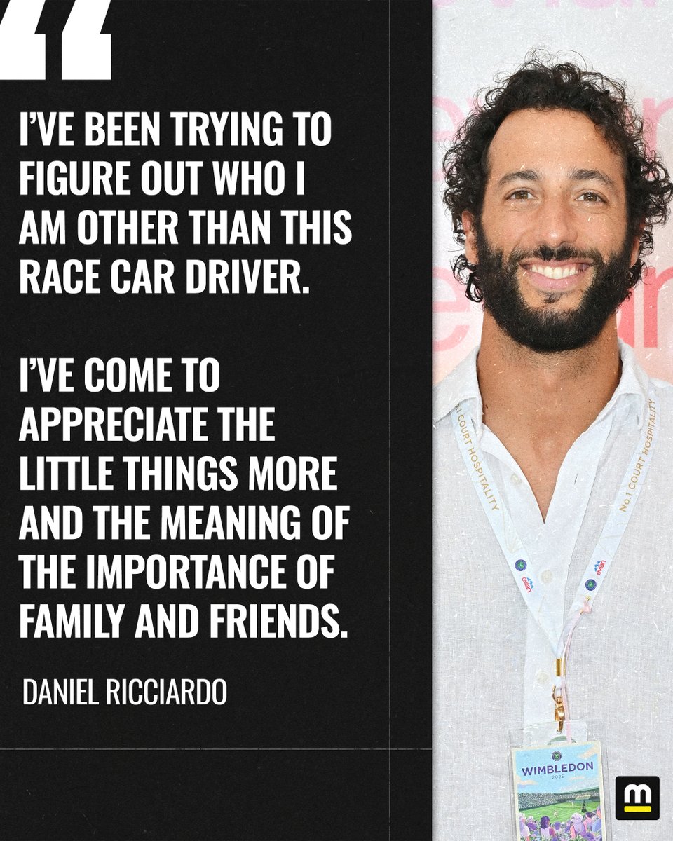 Daniel Ricciardo is figuring out life outside of #F1.