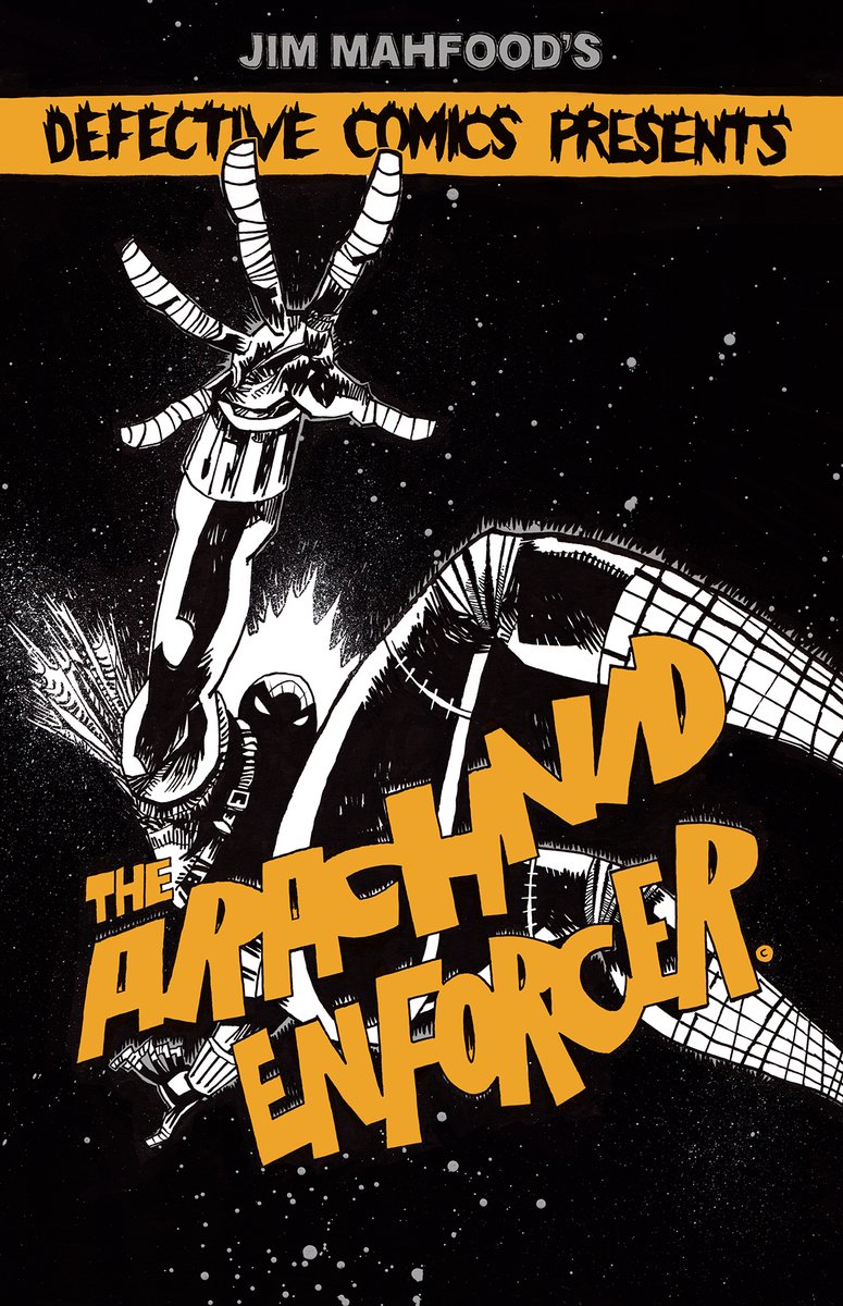 Show love and sign-up for the Kickstarter Prelaunch for THE ARACHNID ENFORCER: 
kickstarter.com/projects/jimma…
My newest superhero parody book launches on OCT 1! Gonna be nuts!