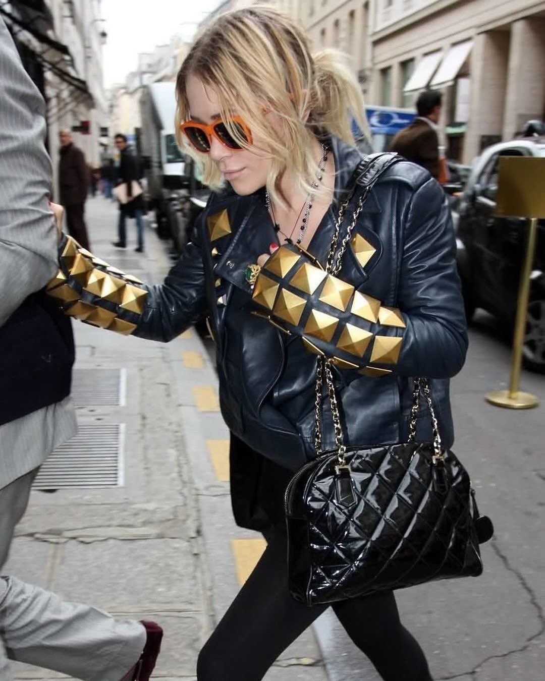 MELTTHELADY メルトザレディ fake leather jacket melt the lady