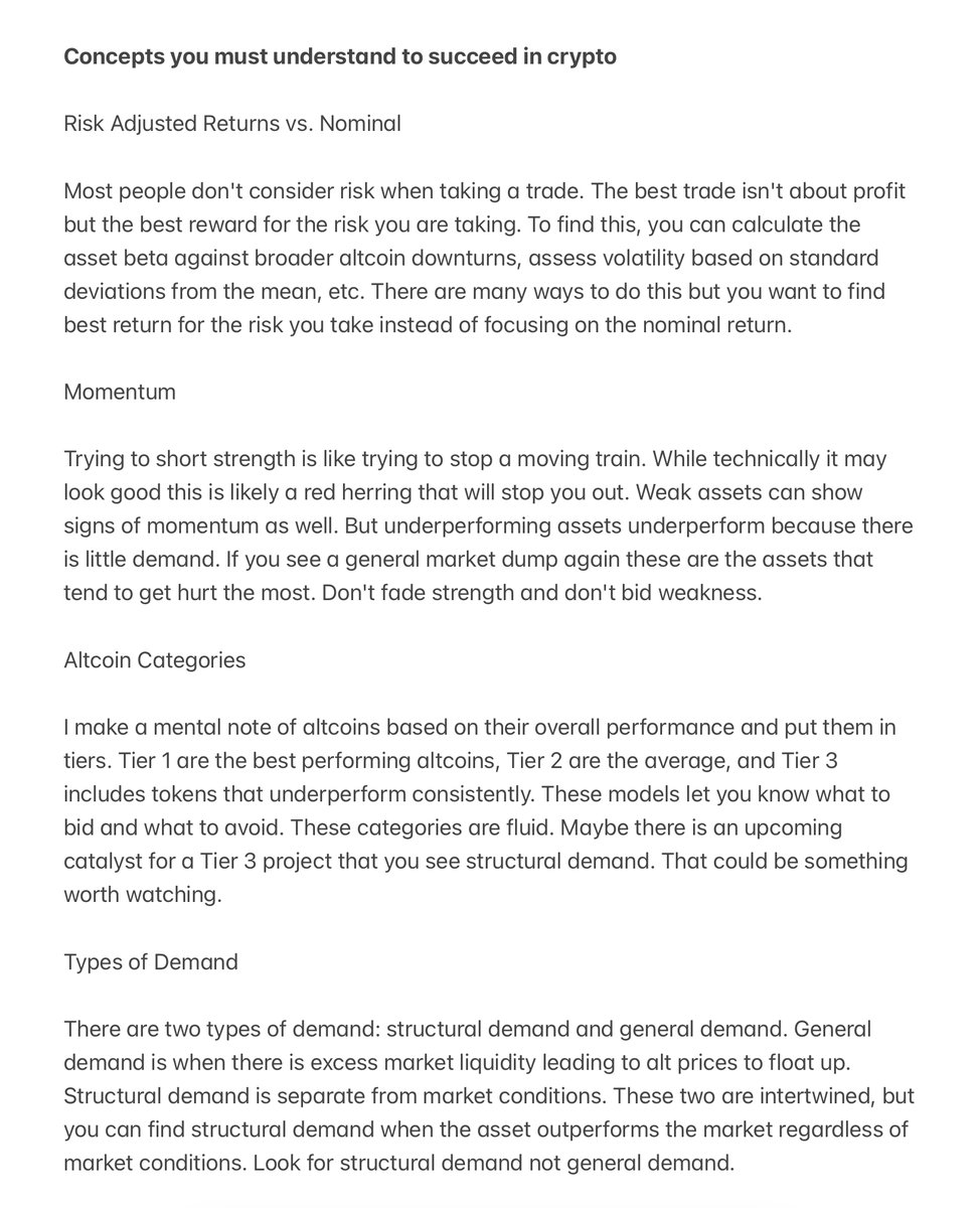 Concepts you must understand to succeed in crypto