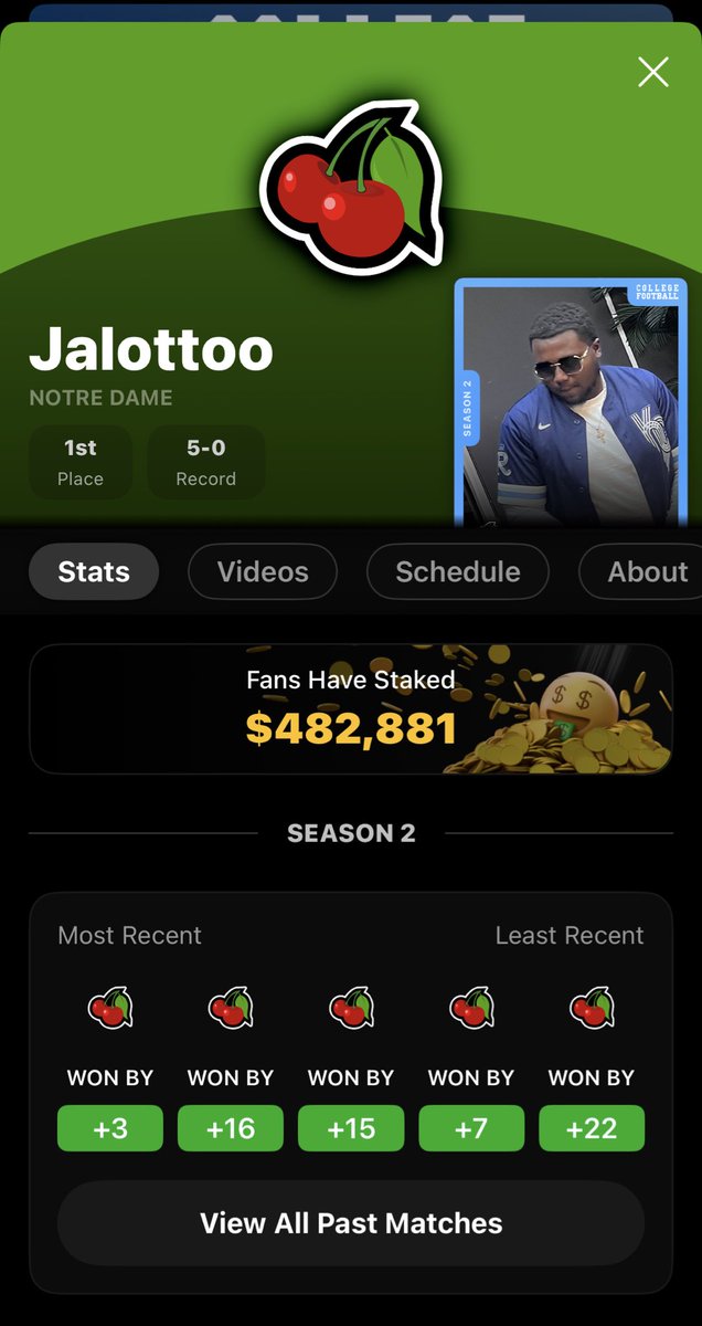 1v1Me (@1v1me) on Twitter photo Sunday 1v1Me Leagues Recap πΈ
- Every underdog in FC wins! β½οΈπ€
- <a href="/Phantomz/">Phantomz</a> & <a href="/bowlcutmatt_/">Matt</a> get to 7-0! π£π₯
- <a href="/tlimm25/">YoungWoo99</a> makes his season debut and goes 2-0! π
- <a href="/Jalottoo/">Maybe: Lotto</a> remains perfect in CFB! π Sunday 1v1Me Leagues Recap πΈ
- Every underdog in FC wins! β½οΈπ€
- <a href="/Phantomz/">Phantomz</a> & <a href="/bowlcutmatt_/">Matt</a> get to 7-0! π£π₯
- <a href="/tlimm25/">YoungWoo99</a> makes his season debut and goes 2-0! π
- <a href="/Jalottoo/">Maybe: Lotto</a> remains perfect in CFB! π