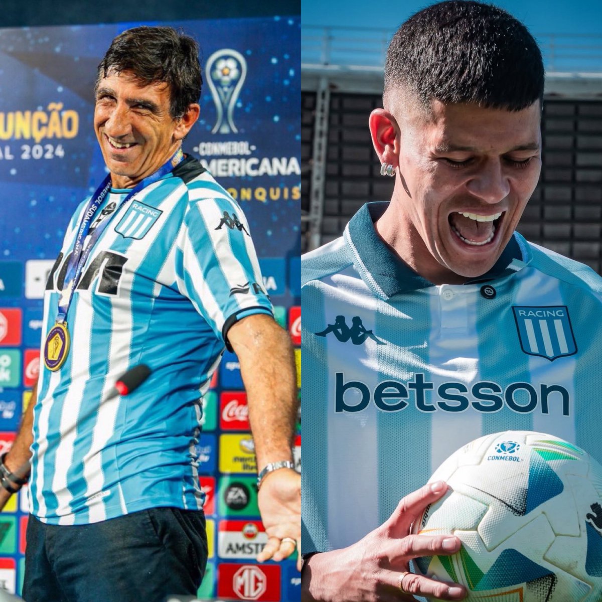 AtaqueFutbolero's tweet photo. “COSTAS ME DIJO QUE QUERÍA A UN ‘HIJO DE PUT*’ EN EL EQUIPO”.

Marcos Rojo, en su presentación como jugador de Racing. ⚠️🗣️ https://t.co/bDSnNIv78e