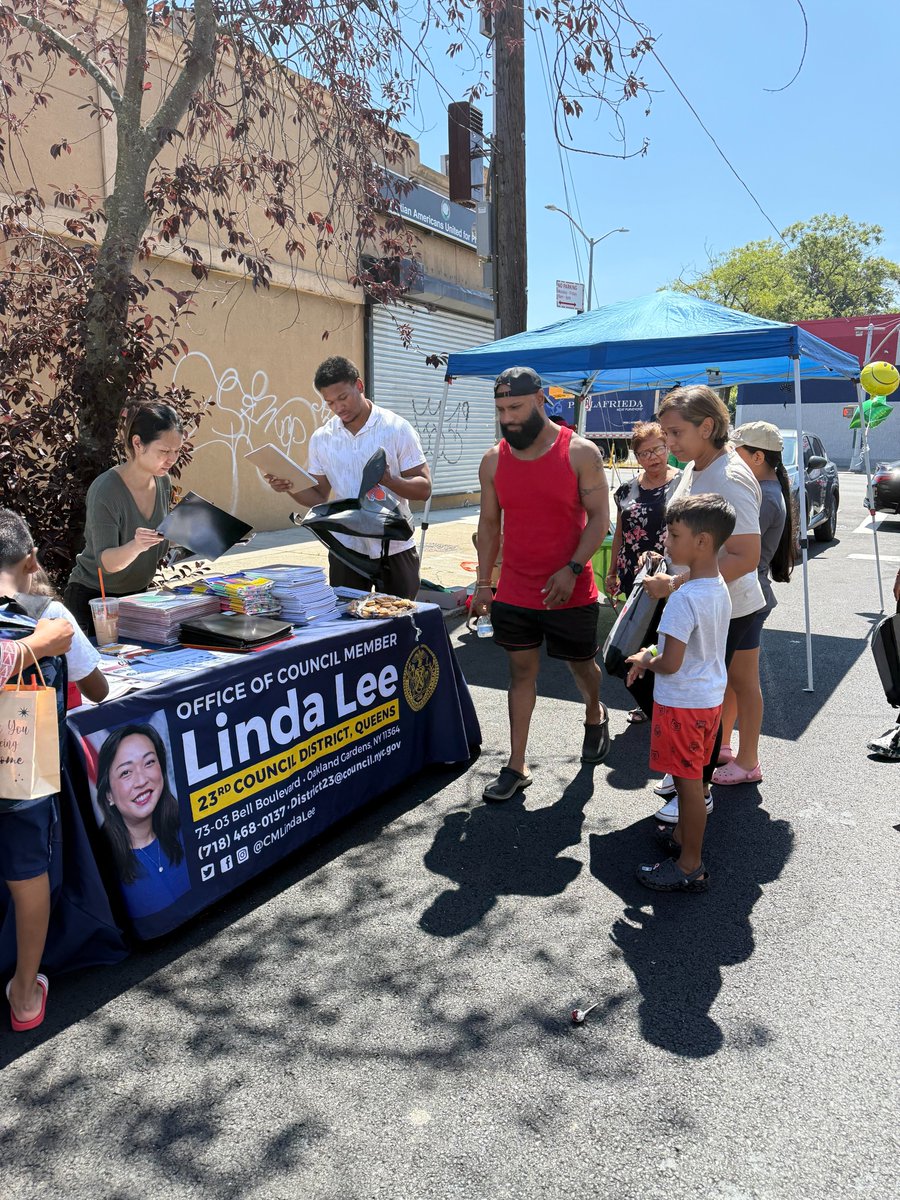 Back-to-school season is here, and it's time to ensure that our students have the tools to succeed. Over the weekend, Team Lee joined Clarion Call Ministries to donate backpacks &amp; supplies at their annual giveaway! Always grateful to <a href="/TheGarden/">MSG</a> for their generosity each year!