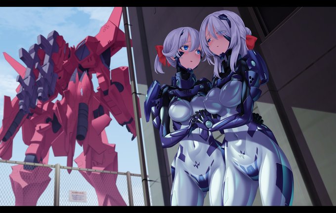 人工ESP部隊女性衛士
基地の裏手でしっぽりしているところ… 