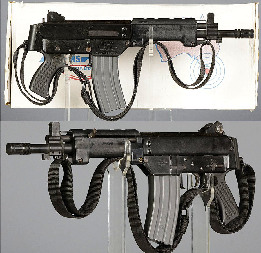 WeaponsVault's tweet photo. Australian Automatic Arms SAP ''Tasmanian Devil'' 5.56 https://t.co/i87Q2zSRMy