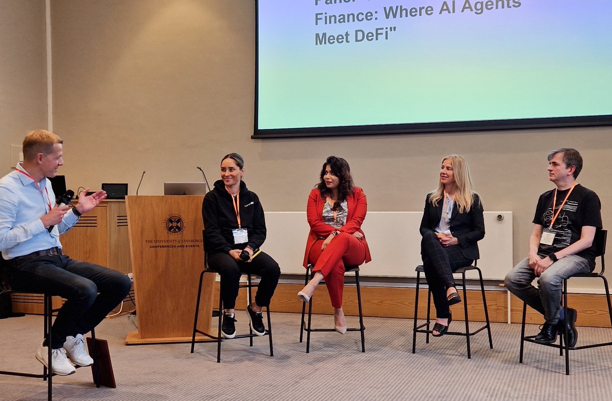 Extropy's tweet image. Big thanks to @blockchain_scot for an event packed with smart people and big ideas. We talked trustworthy #AI with #ZKML, jumped into the Autonomous Finance panel… and somehow still found time for selfies.

#extropy