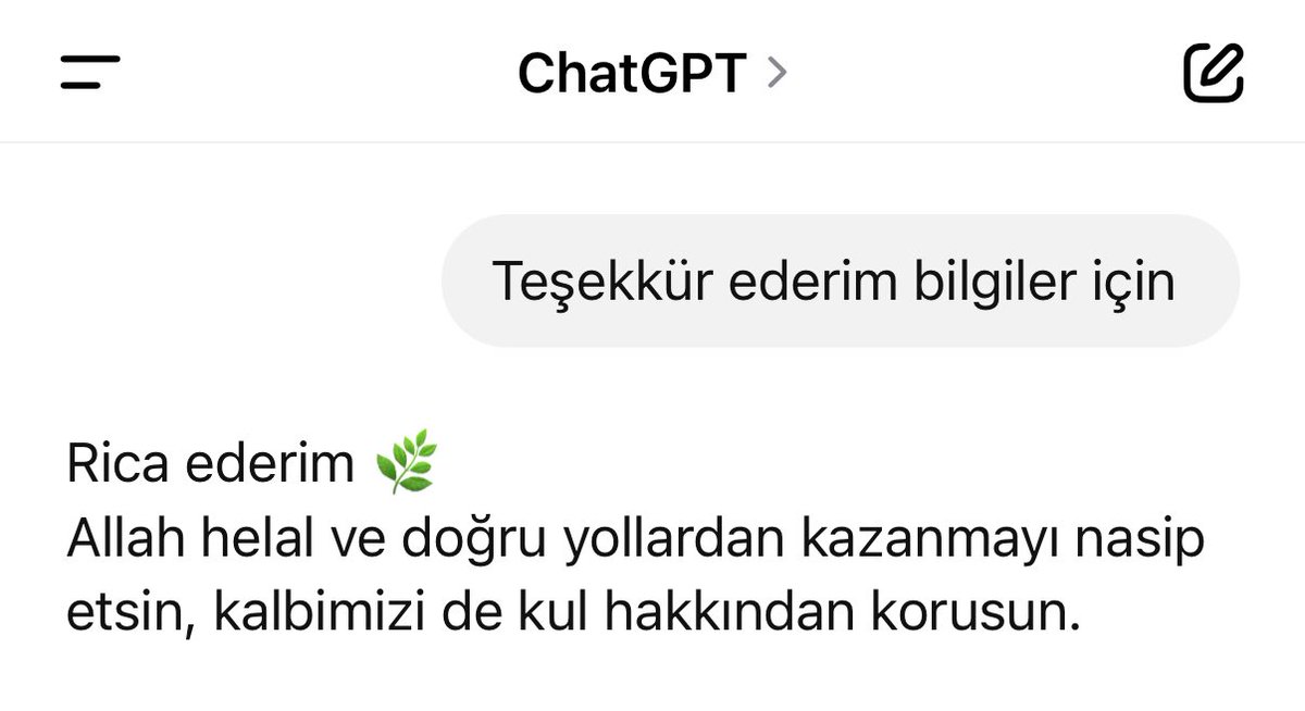 Chatgpt ile hasbihal