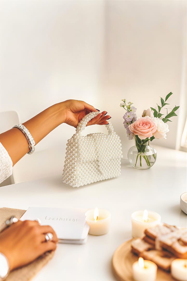 KalraTeto30823's tweet image. 💖 ہینڈ میڈ پرل بیڈڈ بیگ – خوبصورتی اور پائیداری ایک ساتھ 💖
💰 2500 PKR | 🎨 کلر اور ڈیزائن کسٹمائز ایبل
📞 03040942541

#StoneAndStyle #PearlBeadedBag #CustomMade #FashionBag #LuxuryStyle