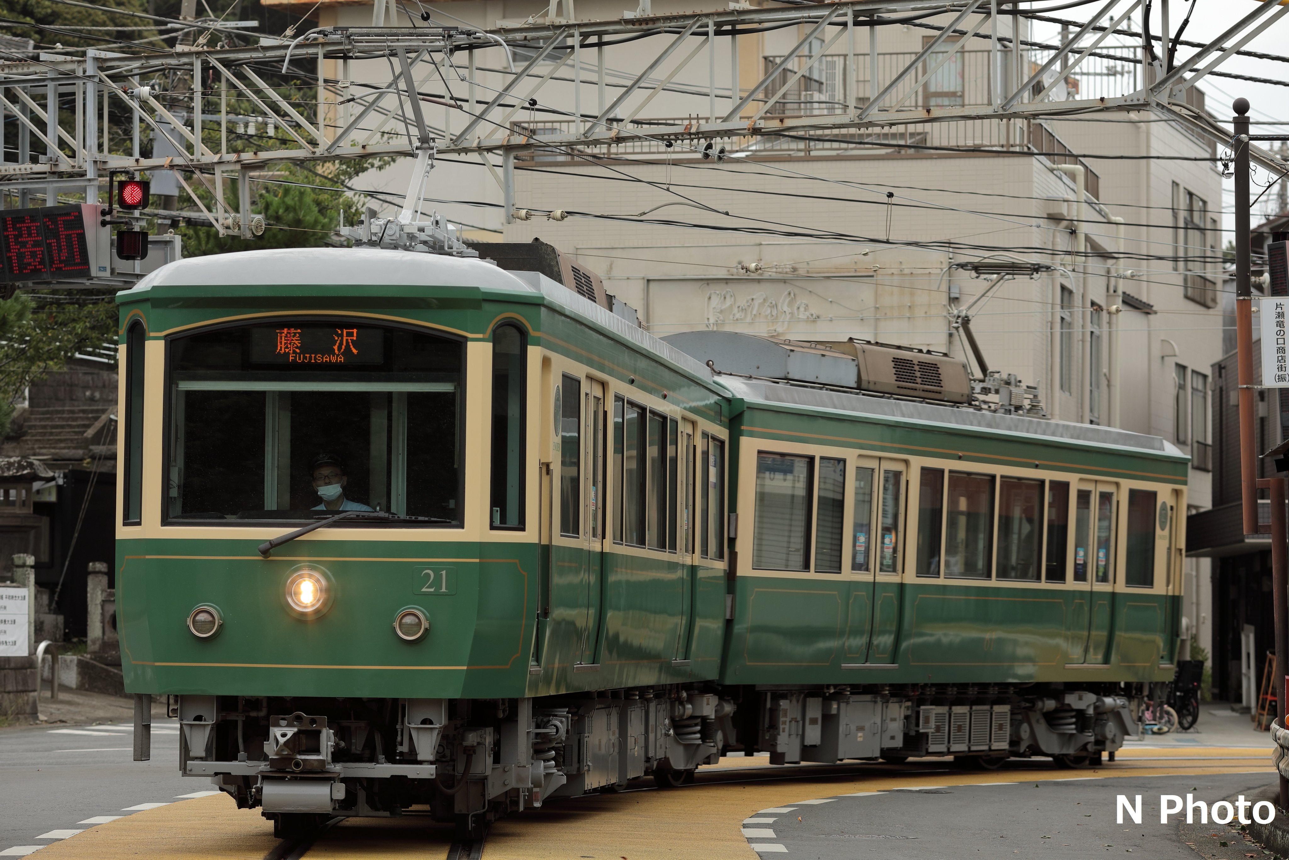 （江ノ電）江ノ島電氣鐡道　納涼・海水浴電車割引往復乗車券　1区9銭（昭和11年） 960.jpg