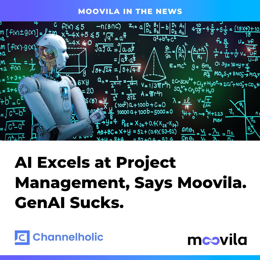 Moovila (@moovila_app) on Twitter photo When it comes to project management, accuracy isn’t optional—it’s everything. In his interview w/ #Channelholic, our CEO Mike Psenka breaks down why #Moovila doesn’t hand critical scheduling over to large language models.
📖 Read <a href="/richfree/">Rich Freeman</a>’s take: hubs.la/Q03C6zbS0 When it comes to project management, accuracy isn’t optional—it’s everything. In his interview w/ #Channelholic, our CEO Mike Psenka breaks down why #Moovila doesn’t hand critical scheduling over to large language models.
📖 Read <a href="/richfree/">Rich Freeman</a>’s take: hubs.la/Q03C6zbS0