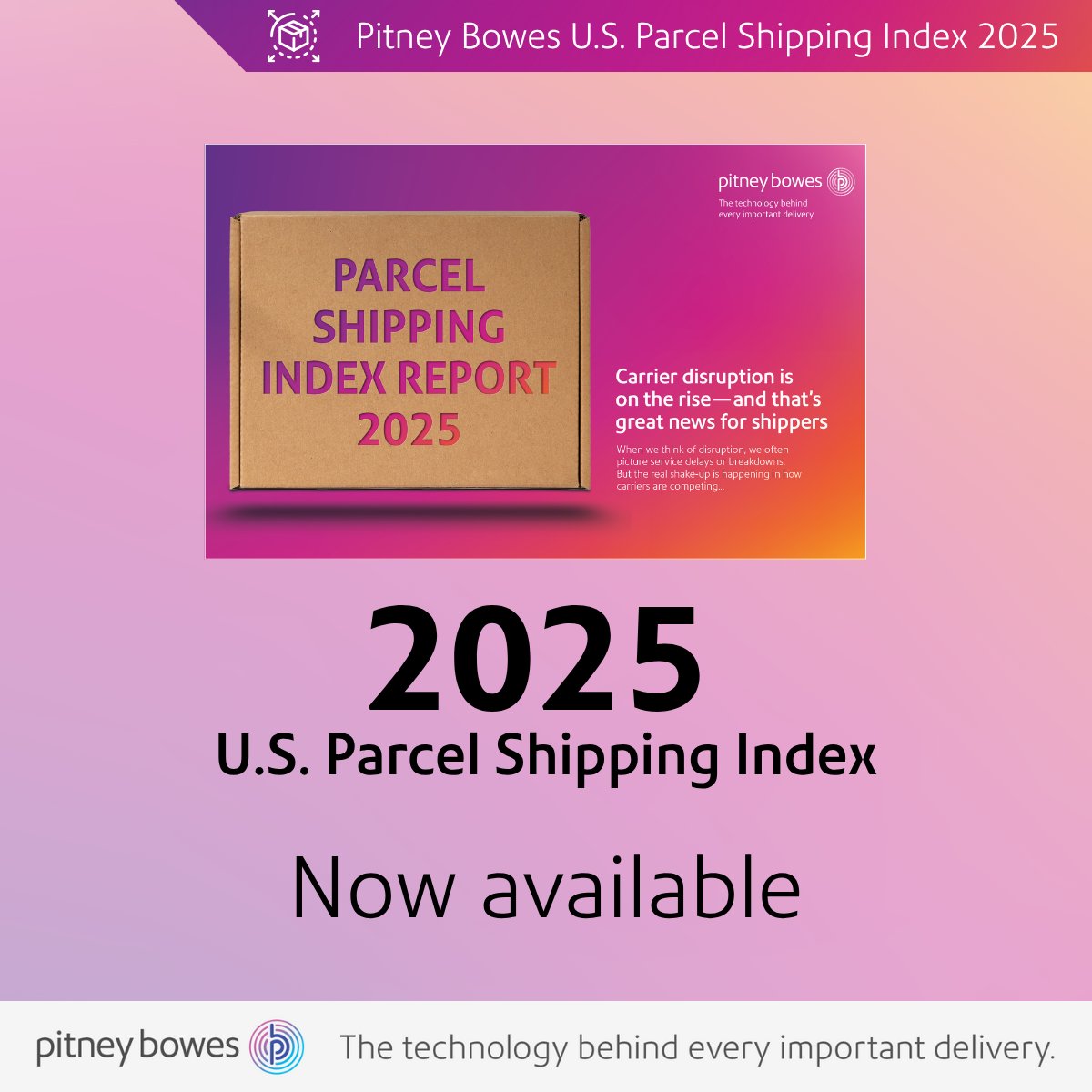 The Pitney Bowes Parcel Shipping Index is a one-of-a-kind report that provides insight and forecasts on the #shipping and #logistics industry in the United States. Read it here: spr.ly/6018fcd4y #insights #parcelshippingindex