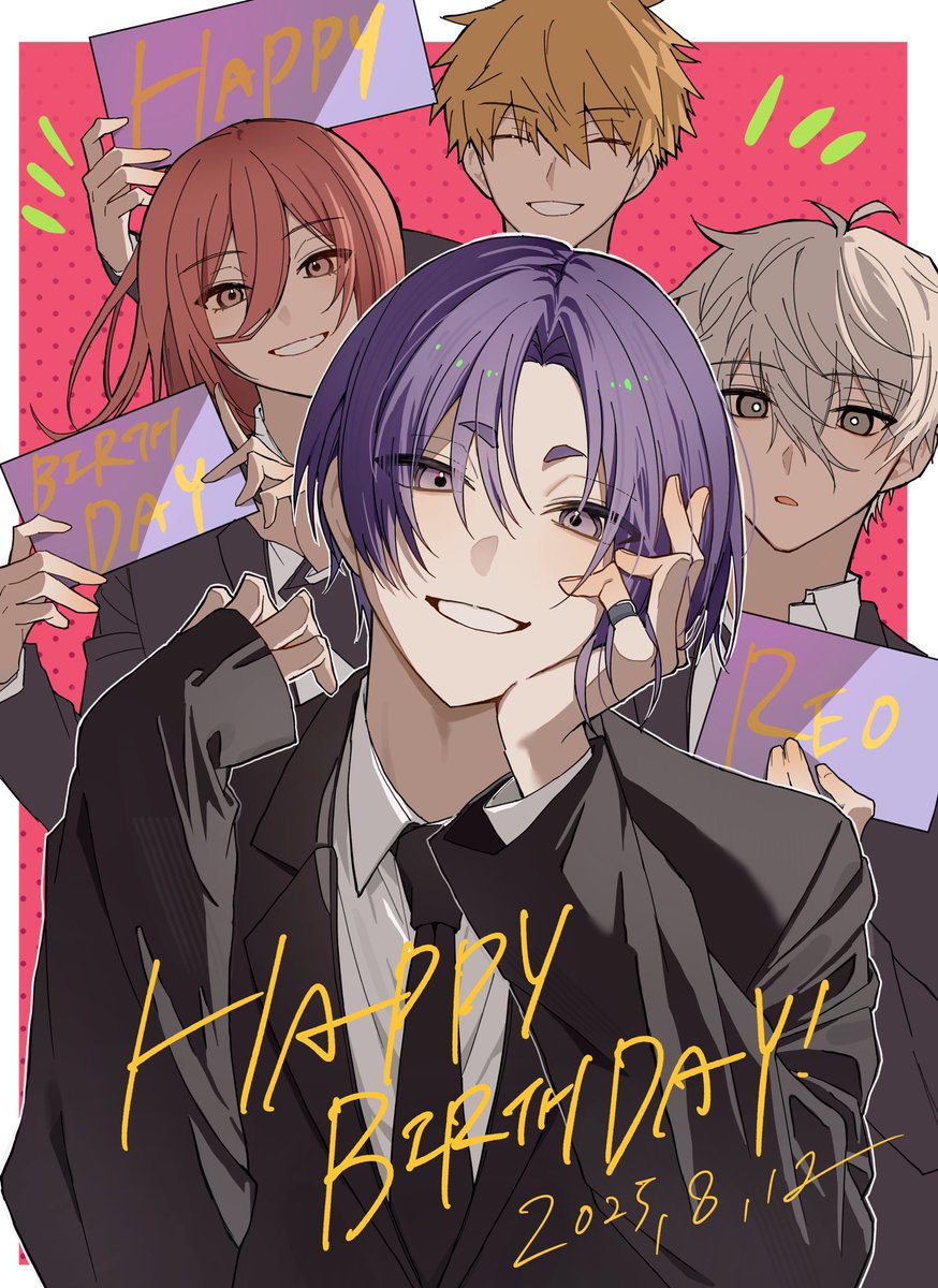 お誕生日おめでとう
大好き

#御影玲王生誕祭2025
#御影玲王誕生祭2025