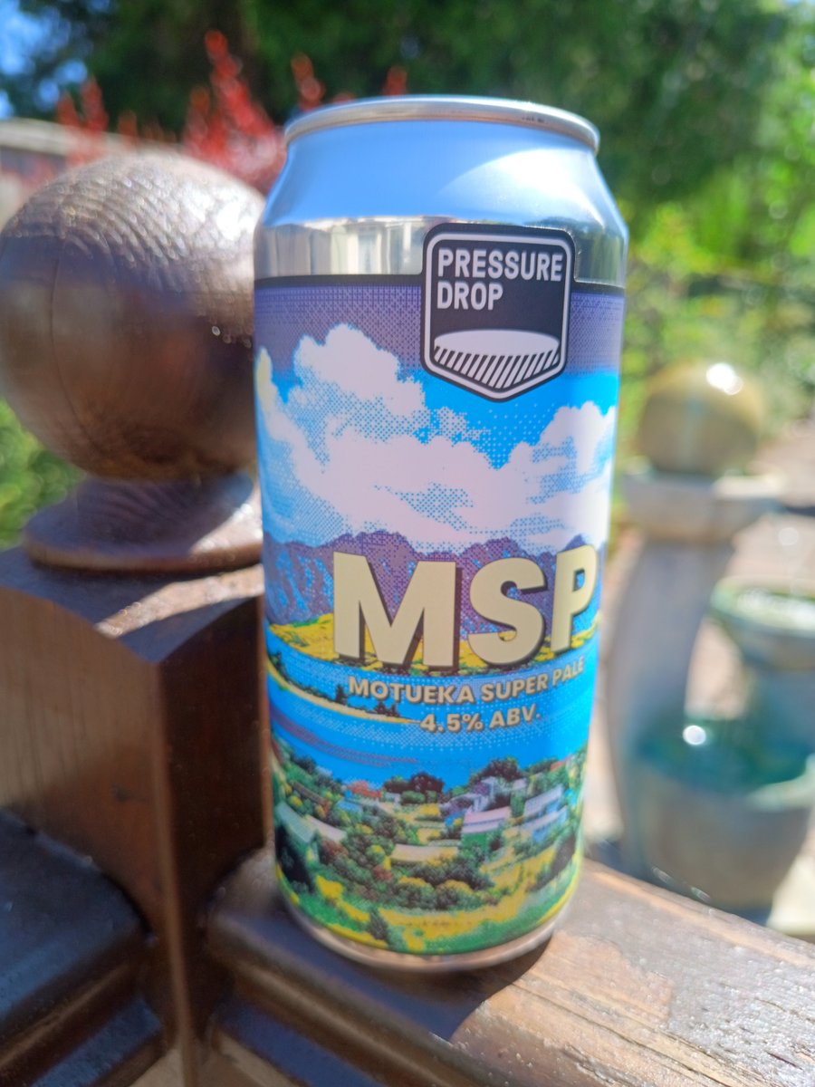 pop_star's tweet photo. MSP 4.5% Motueka Super Pale Ale from #pressuredropbrw Colour light gold. Hopped with Motueka Flavour citrus, tropical, stone fruit 7.0/10
#londonbeer
#palealelovers
#palealebeer
#beerpaleale
#craftbeerpaleale
#motuekahops
#beerinacan #craftbeerlover #craftbeer #craftbeers https://t.co/sIl0A3FCId
